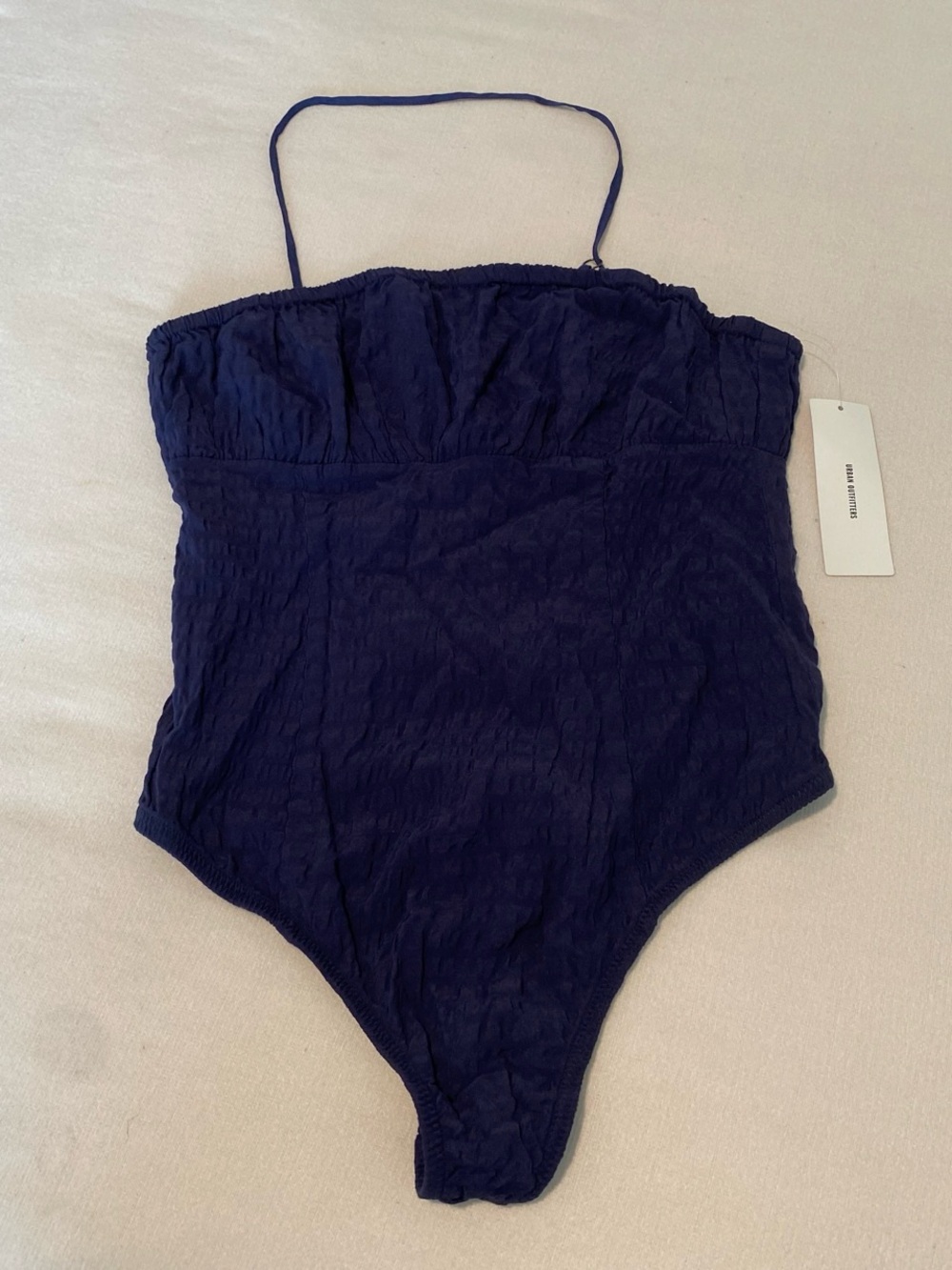 urban outfitters navy blue bodysuit